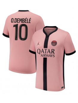 Paris Saint-Germain Ousmane Dembele #10 Rezervni Dres 2024-25 Kratak Rukavima